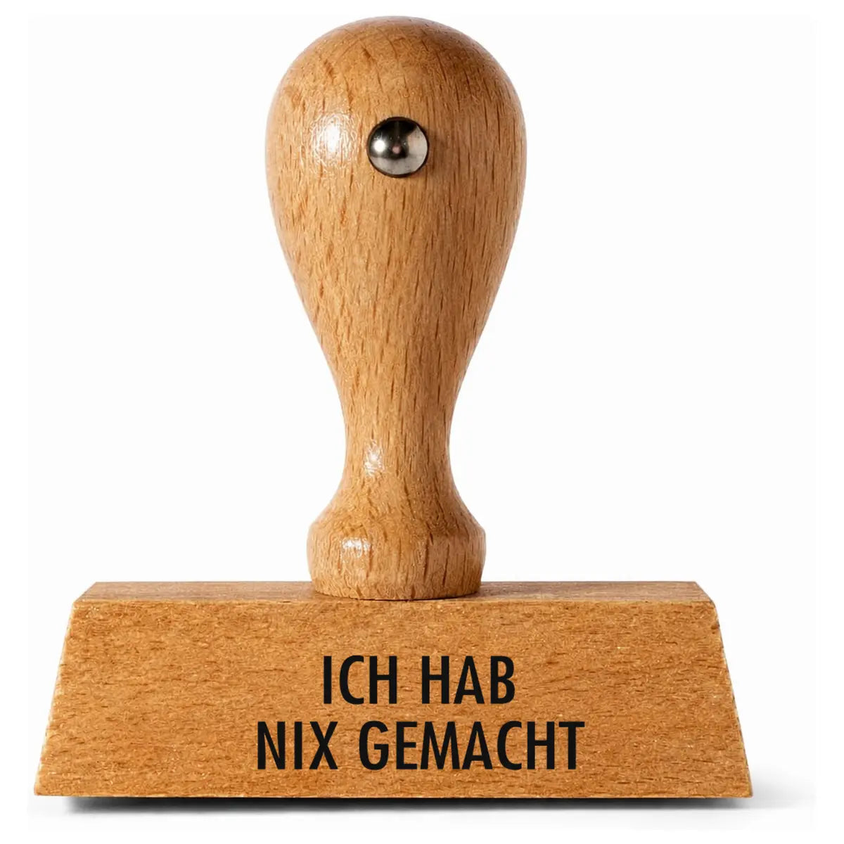 ICH HAB NIX GEMACHT - Holzstempel 40x15mm