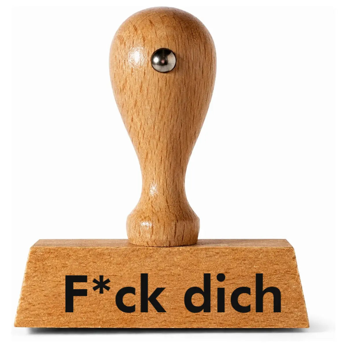 F*ck dich - Holzstempel 40x10mm