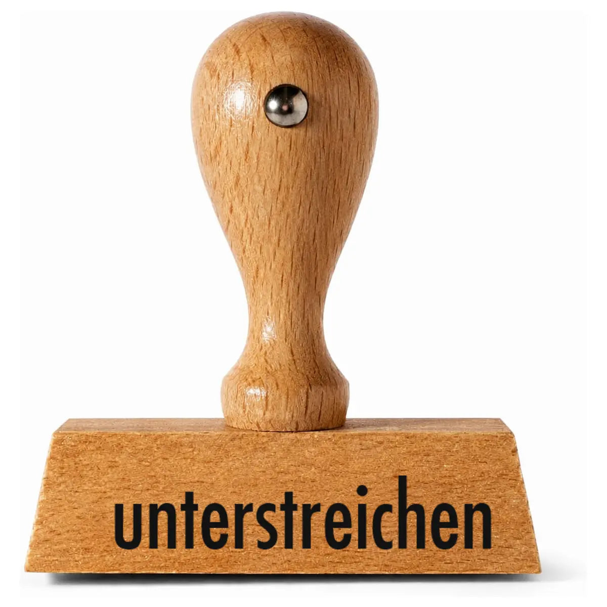 Unterstreichen - Holzstempel 40x10mm