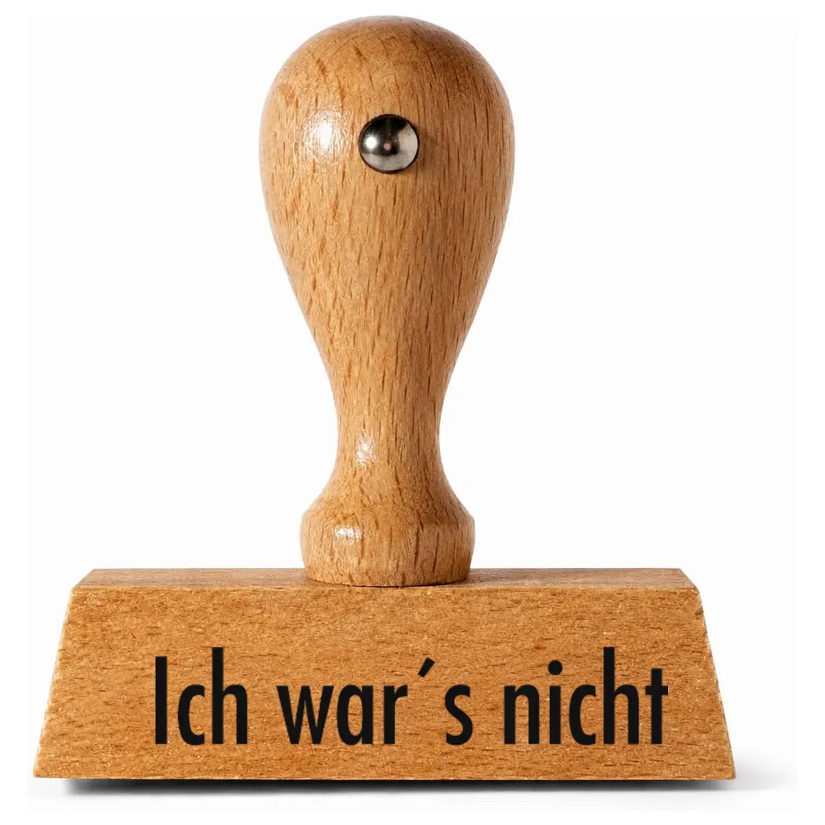Ich war’s nicht - Holzstempel 40x10mm