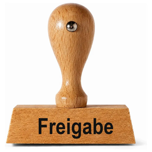 Freigabe - Holzstempel 40x10mm