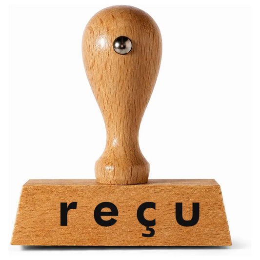 Reçu - Holzstempel 40x10mm
