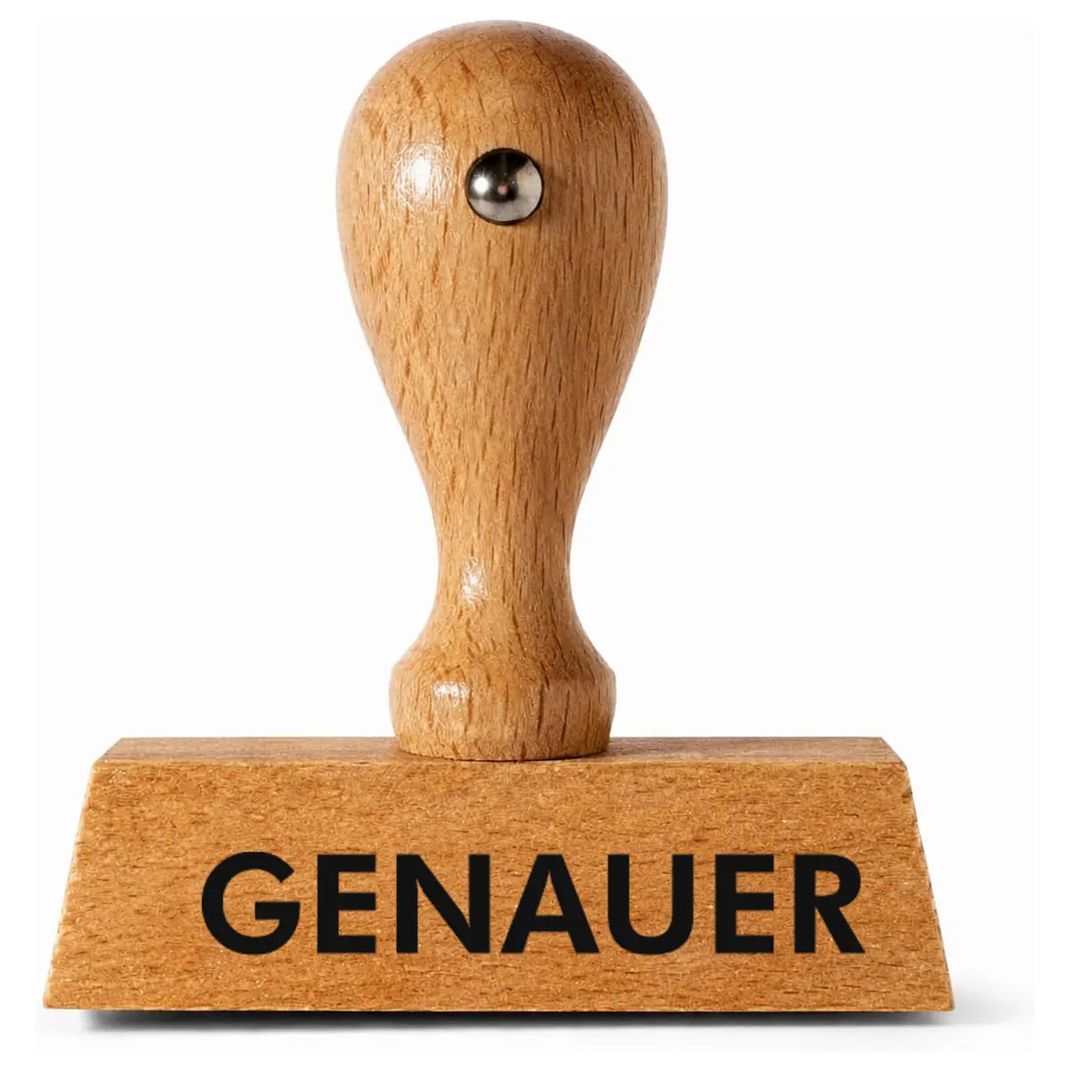 Genauer - Holzstempel 40x10mm
