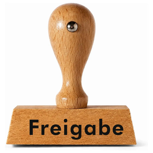 Freigabe - Holzstempel 40x10mm