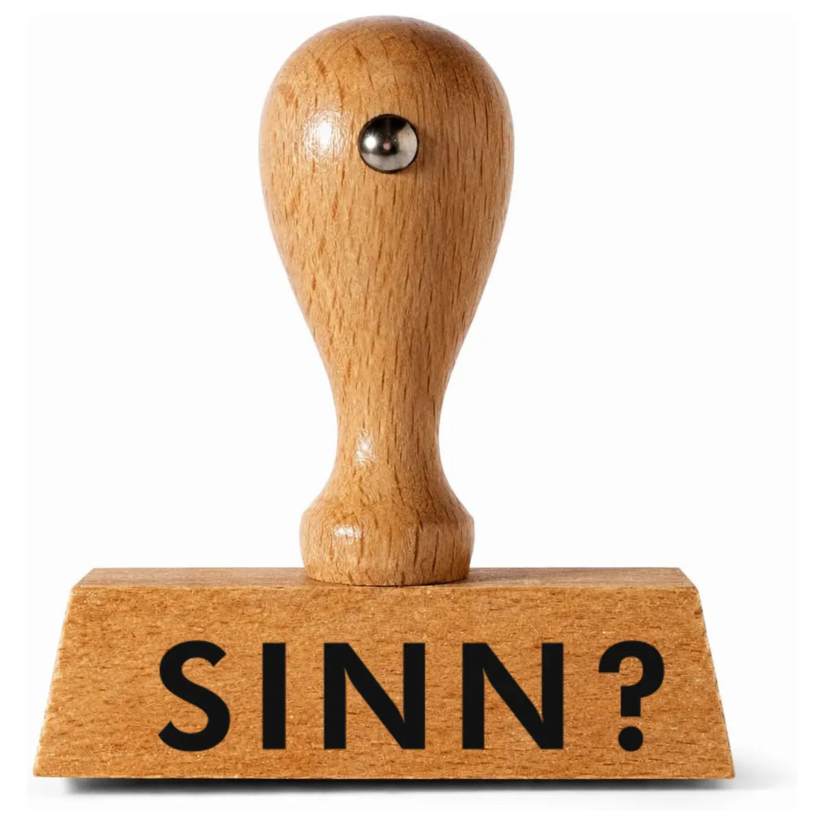 SINN? – Holzstempel 40 × 10 mm