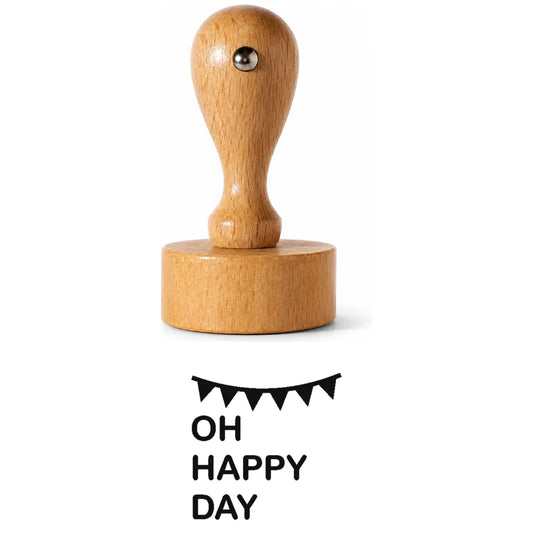 aaa abi OH HAPPY DAY – Rundstempel