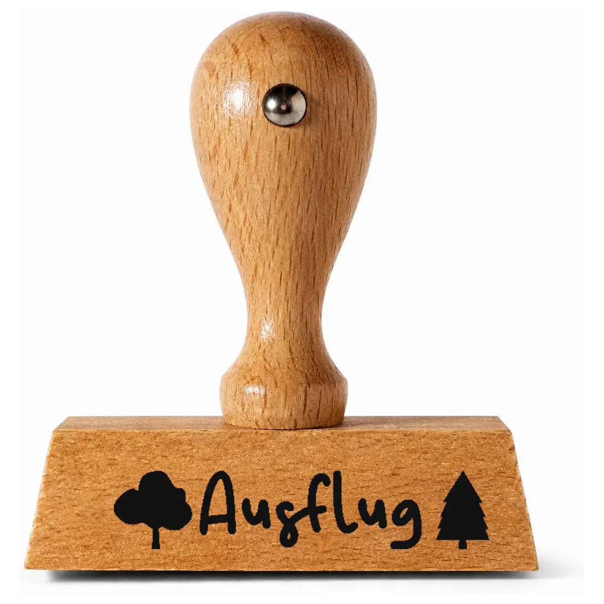 B Ausflug @ – Holzstempel 40 × 10 mm