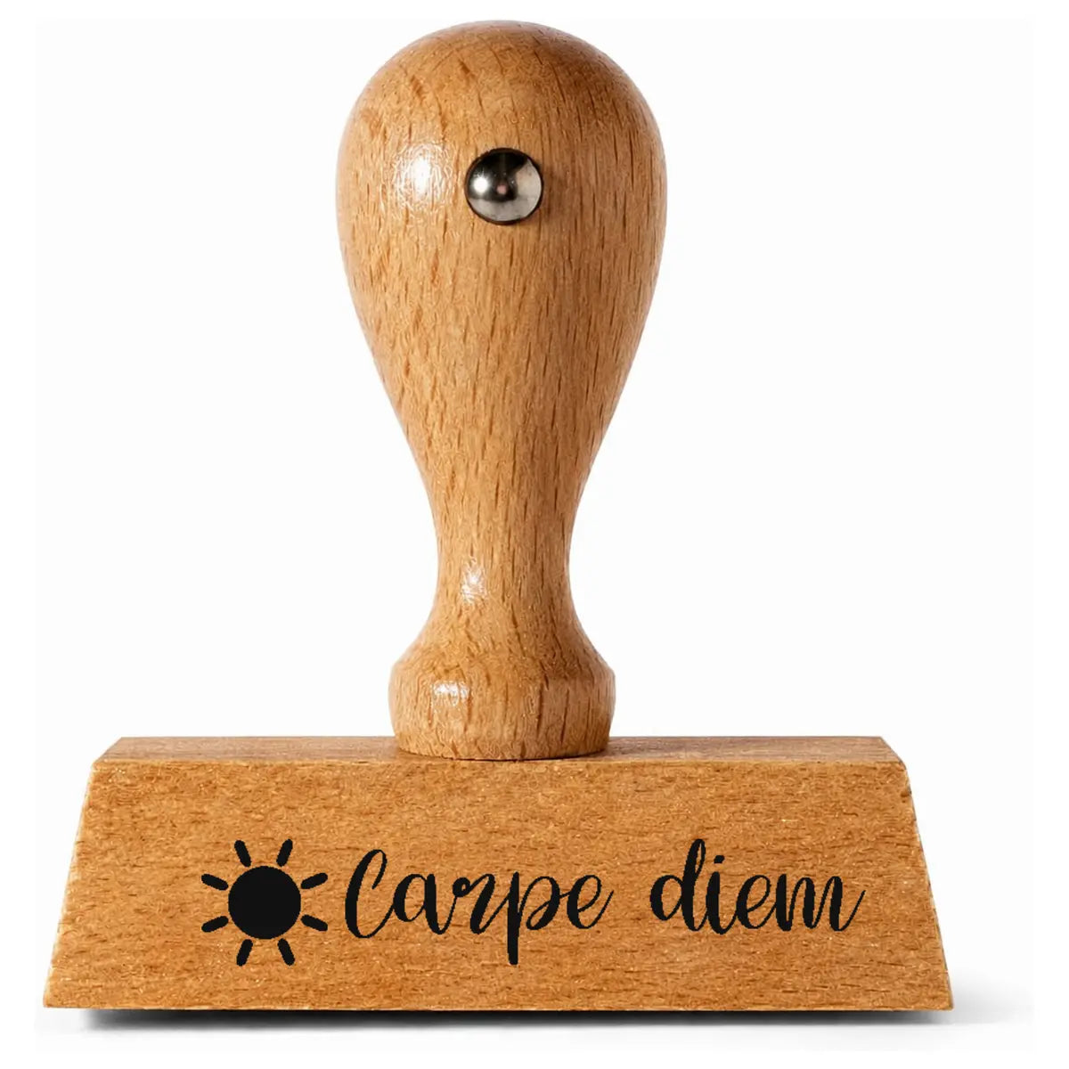 Vd ° ~ - ©: (Carype diew oN – Holzstempel 40 × 10 mm