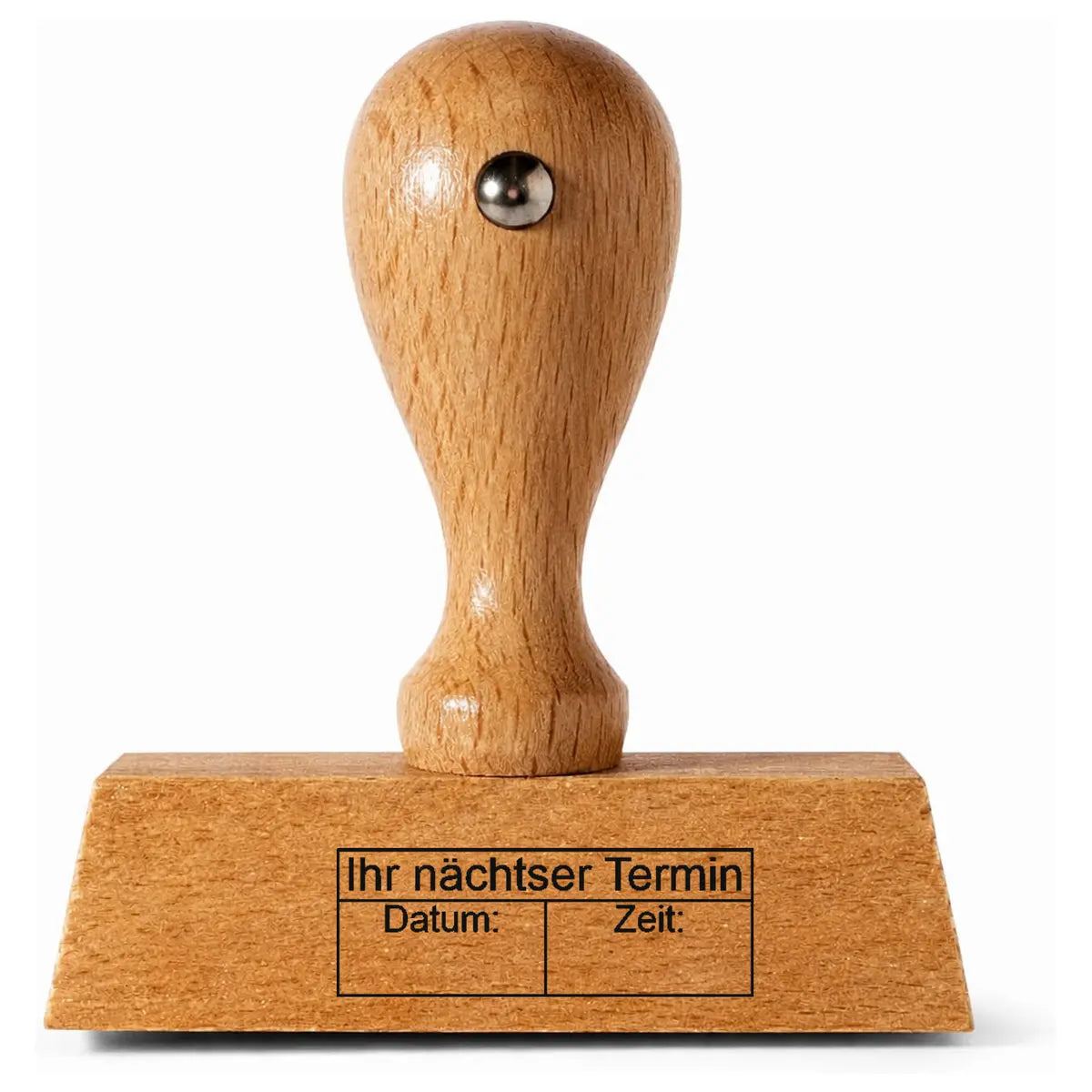 Ihr nachtser Termin – Holzstempel 40 × 15 mm