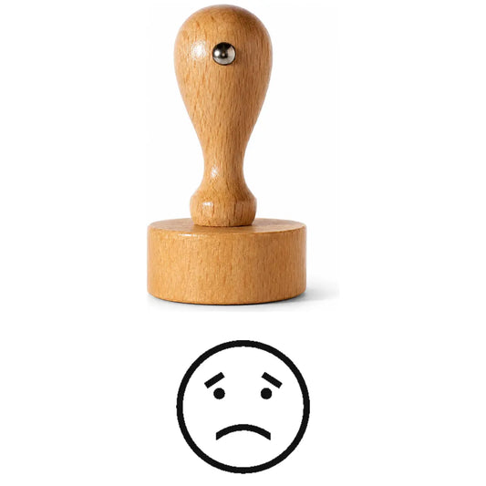 Smiley-Motiv – Rundstempel