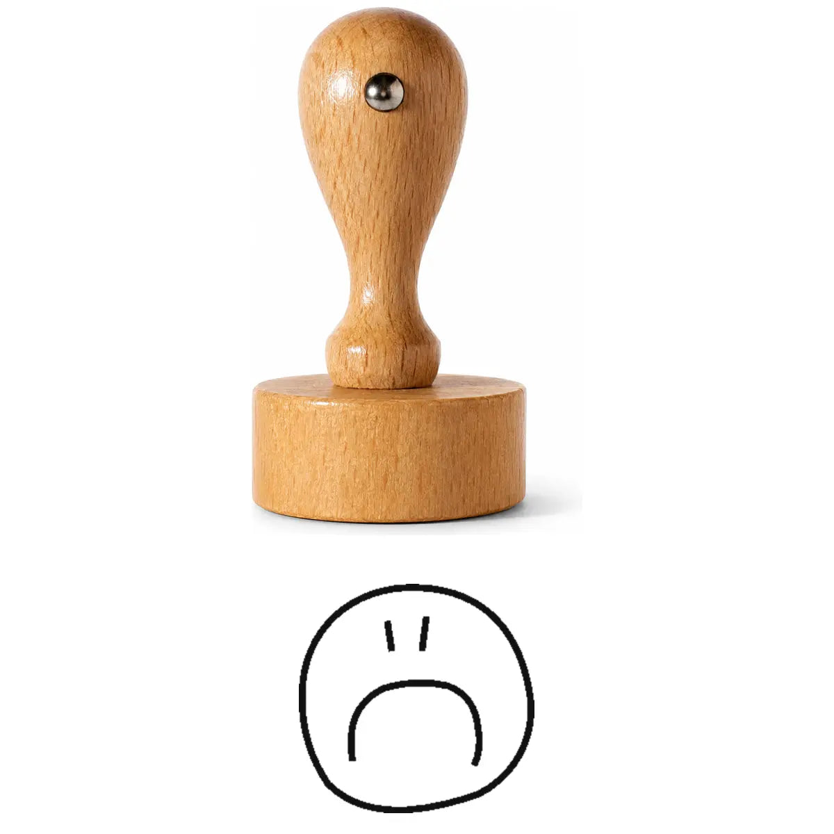 Smiley-Motiv – Rundstempel