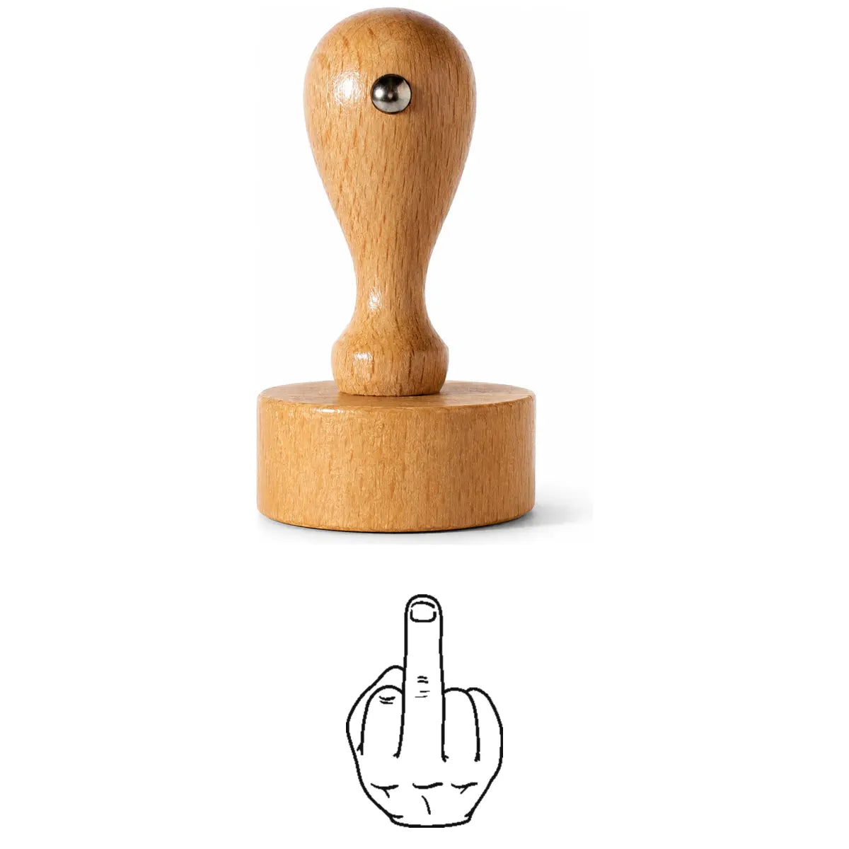 Smiley-Motiv – Rundstempel