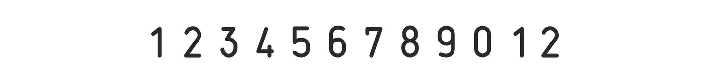 Trodat Classic 15412 – Ziffernbandstempel