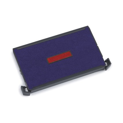 Trodat Ersatzkissen 6/4926/2 blau-rot – Einzelpackung, Kissenfarbe Blau-Rot
