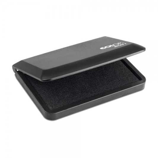 COLOP Handstempelkissen Micro 1 – 90 × 50 mm, Farbe Schwarz