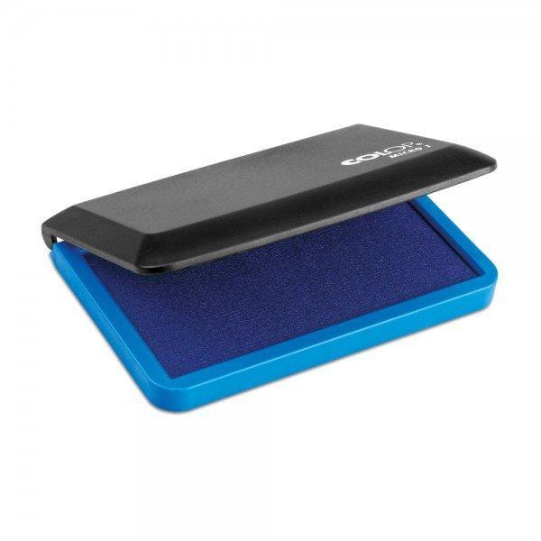 COLOP Handstempelkissen Micro 1 – 90 × 50 mm, Farbe Blau