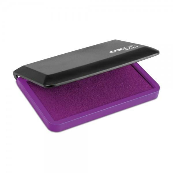 COLOP Handstempelkissen Micro 1 – 90 × 50 mm, Farbe Violett