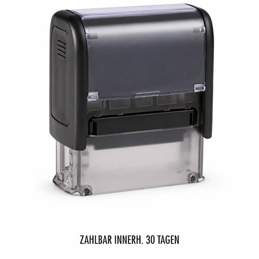 ZAHLBAR INNERH. 30 TAGEN - Selbstfärber 37x10mm