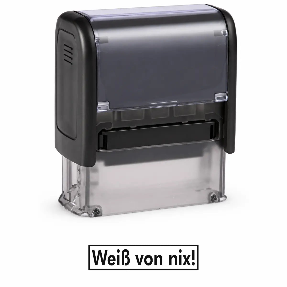 Weiß von nix! - Selbstfärber 37x10mm