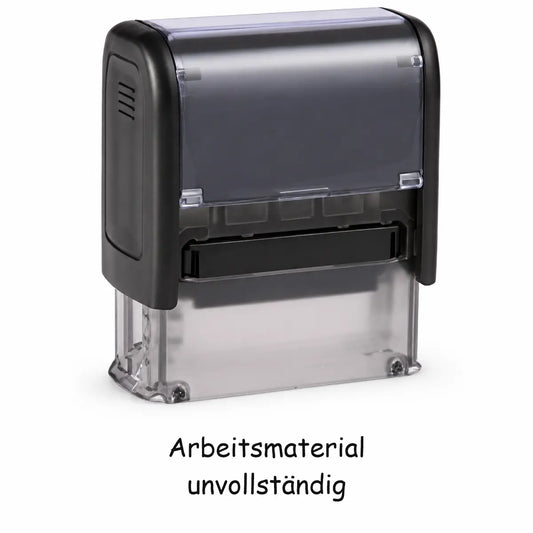 Arbeitsmaterial unvollständig - Selbstfärber 37x13mm