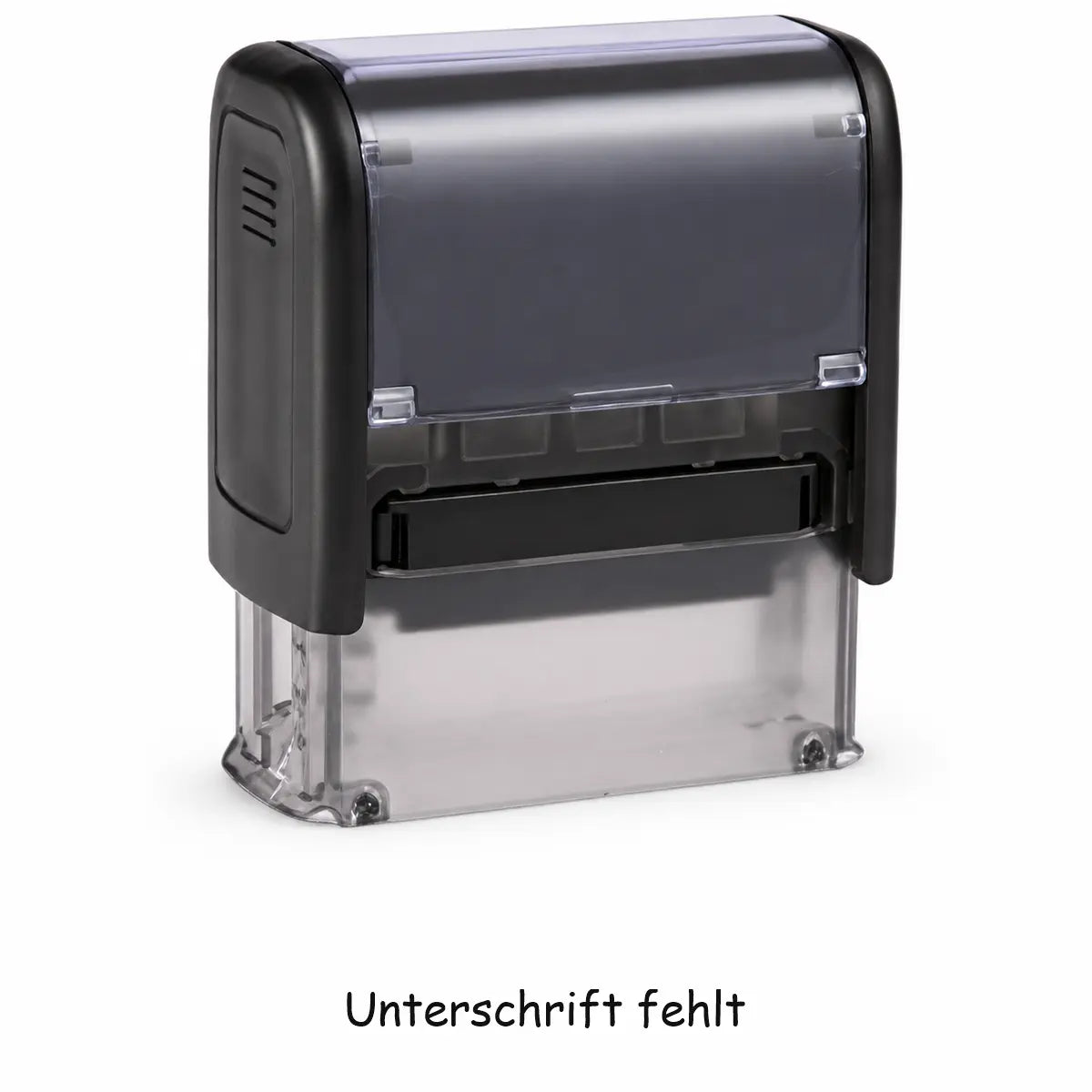 Unterschrift fehlt - Selbstfärber 37x10mm