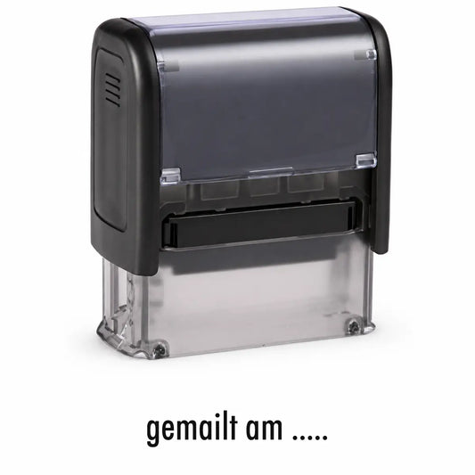 Gemailt am … - Selbstfärber 37x10mm