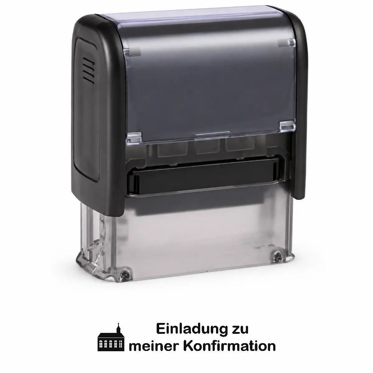 a, Einladung Zu M1 meiner Konfirmation - Selbstfärber 37x10mm