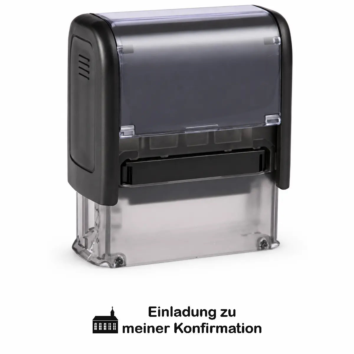a, Einladung Zu M1 meiner Konfirmation - Selbstfärber 37x10mm