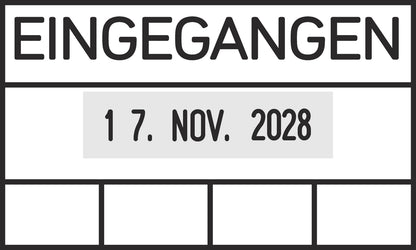 Trodat 2910 Lagertext c6sample