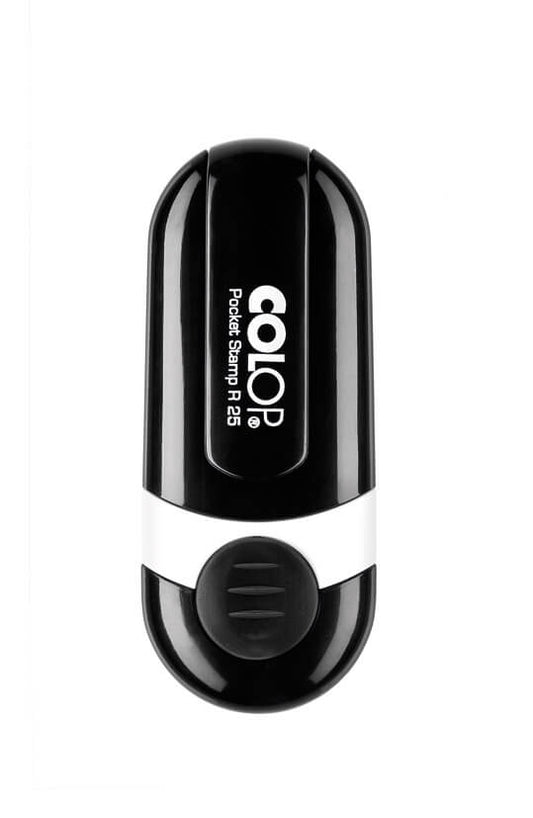 Pocket Stamp R 25 schwarz
