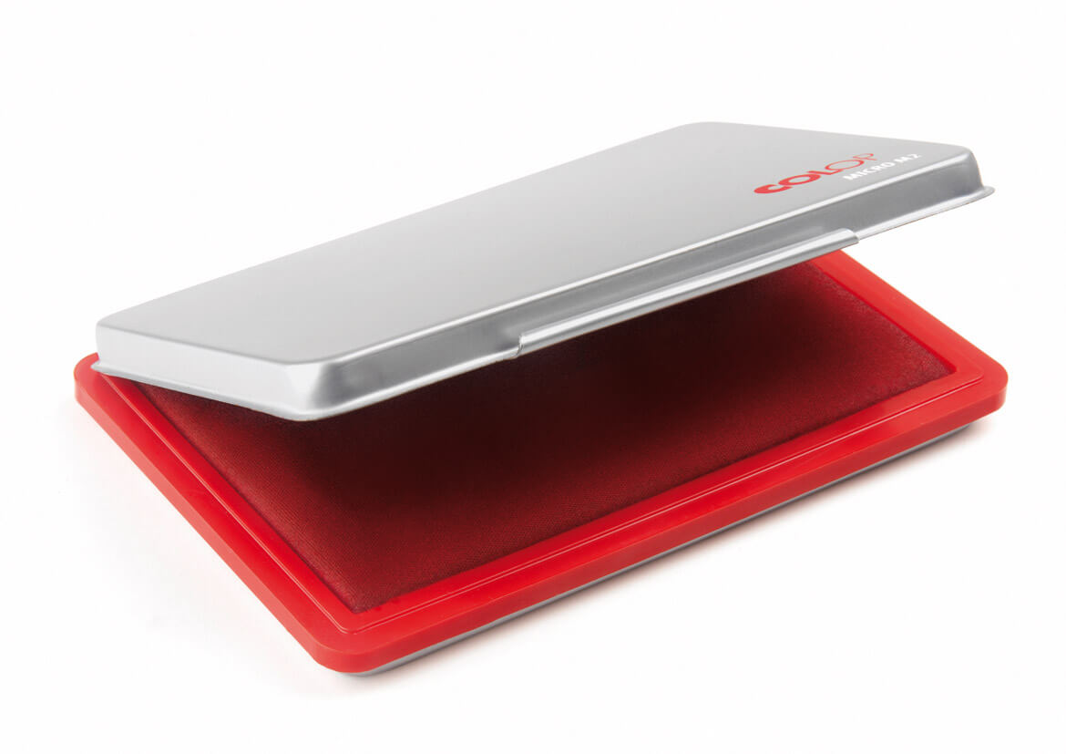 COLOP Micro M2 – Metall-Stempelkissen 110 × 70 mm – Rot