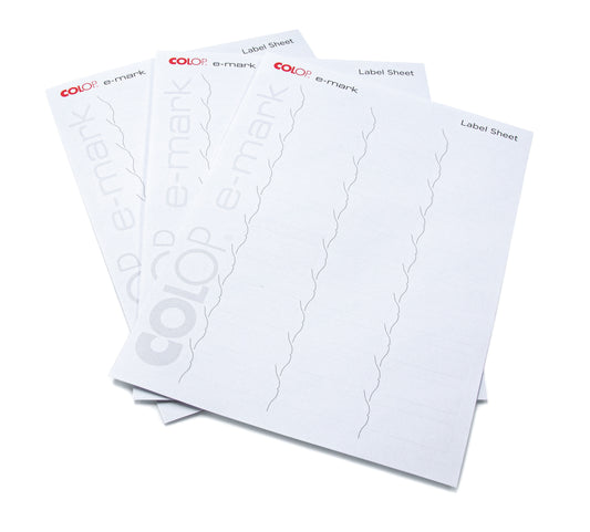 COLOP e-mark Etikettenbögen – 300 Etiketten – Standard