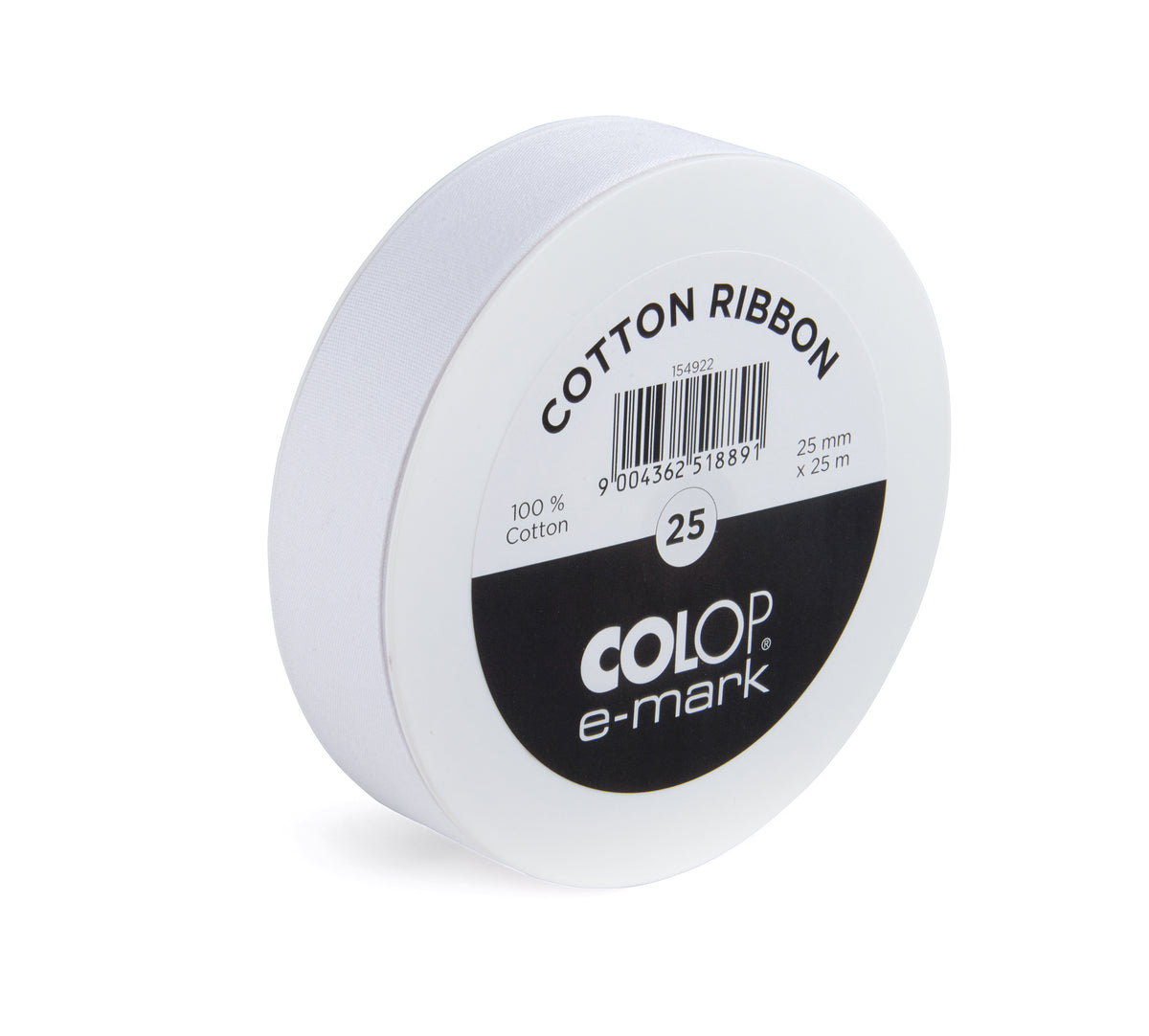 COLOP e-mark Baumwollband – 25 m – 25 mm