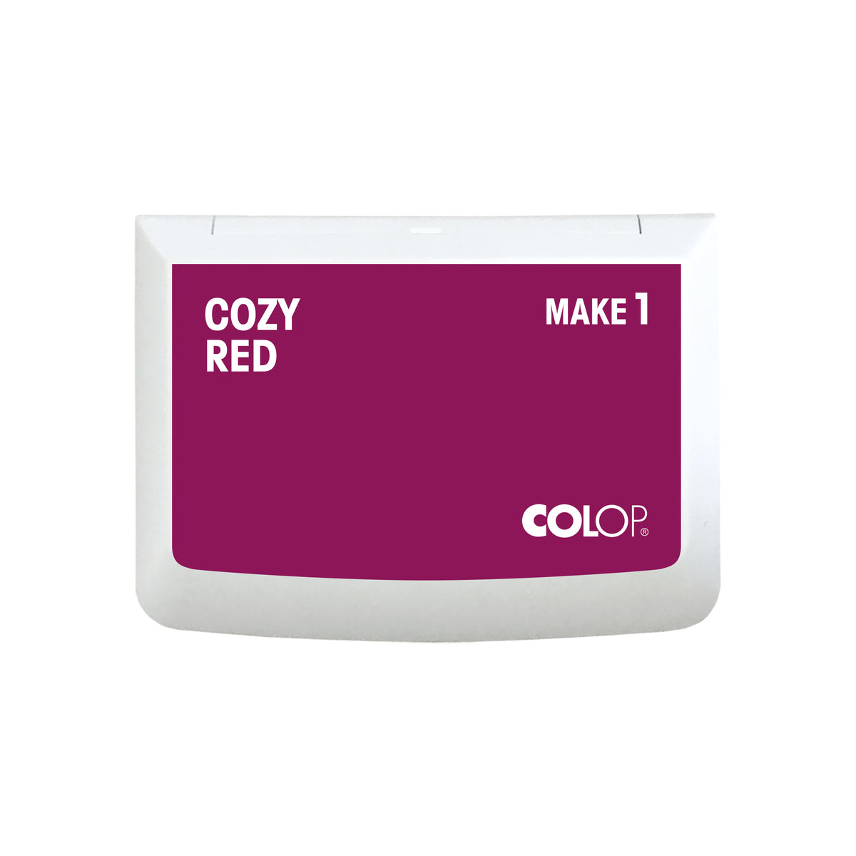 COLOP MAKE 1 – Kreativ-Stempelkissen 90 × 50 mm – Cozy Red