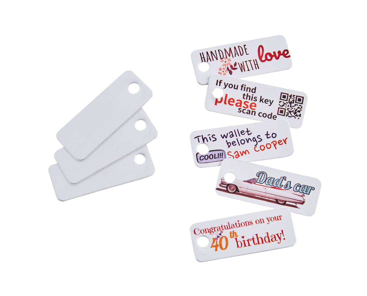 COLOP e-mark Kunststoffanhänger 45 × 18 mm – 20 Stück – Standard