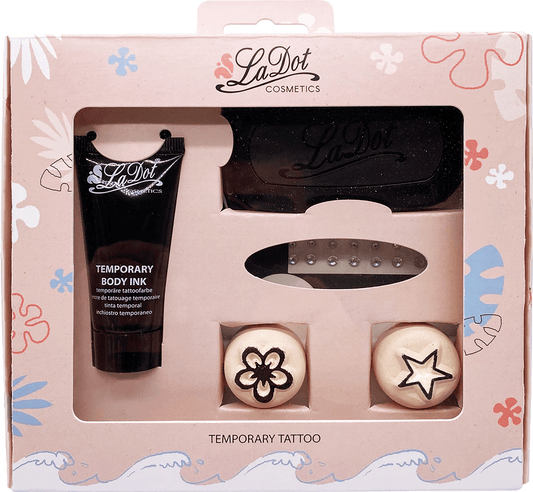 COLOP LaDot Tattoo-Set – Blume und Stern – Standard