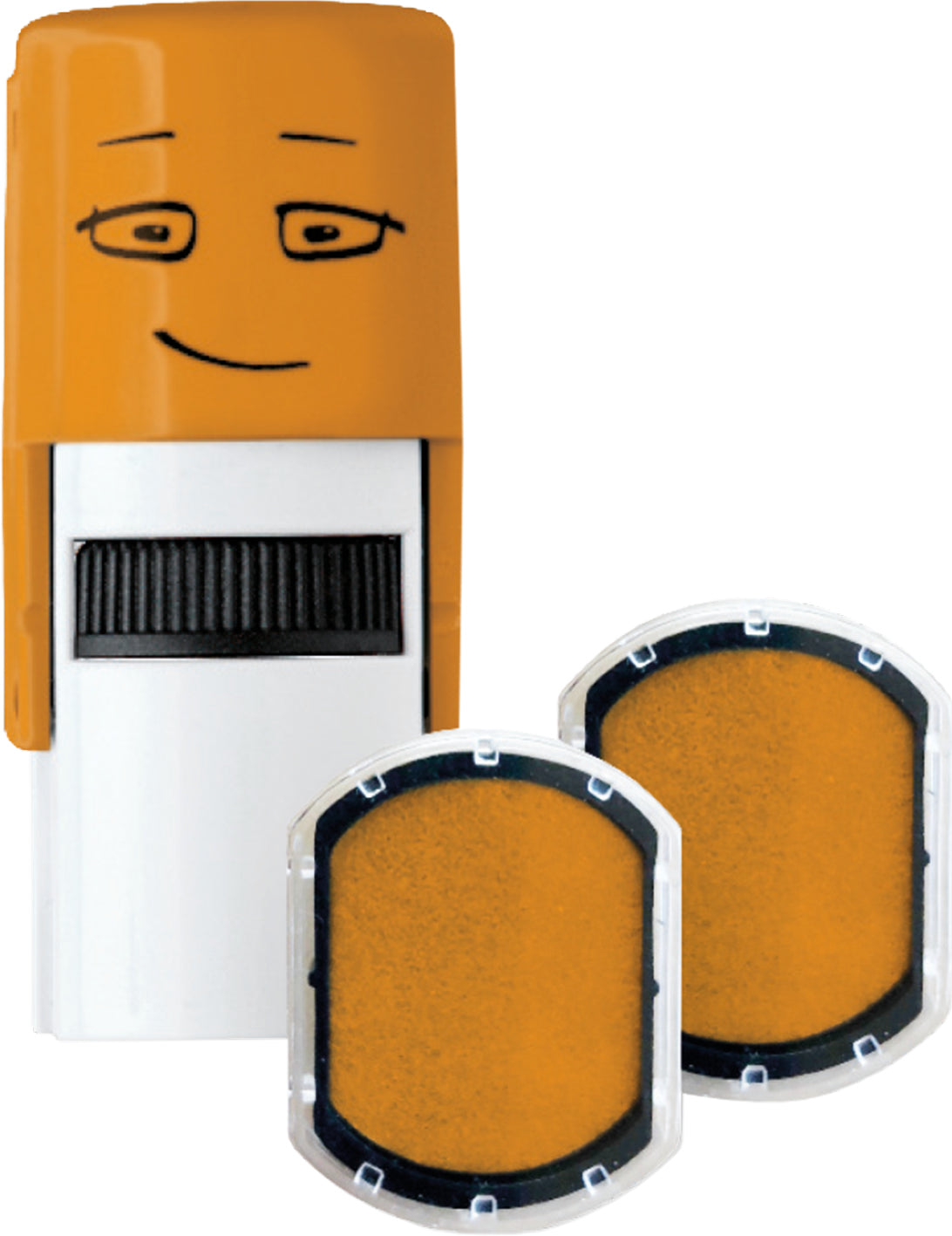 COLOP NIO School Ersatzkissen E/R 17 – 2er-Set – Shiny Orange