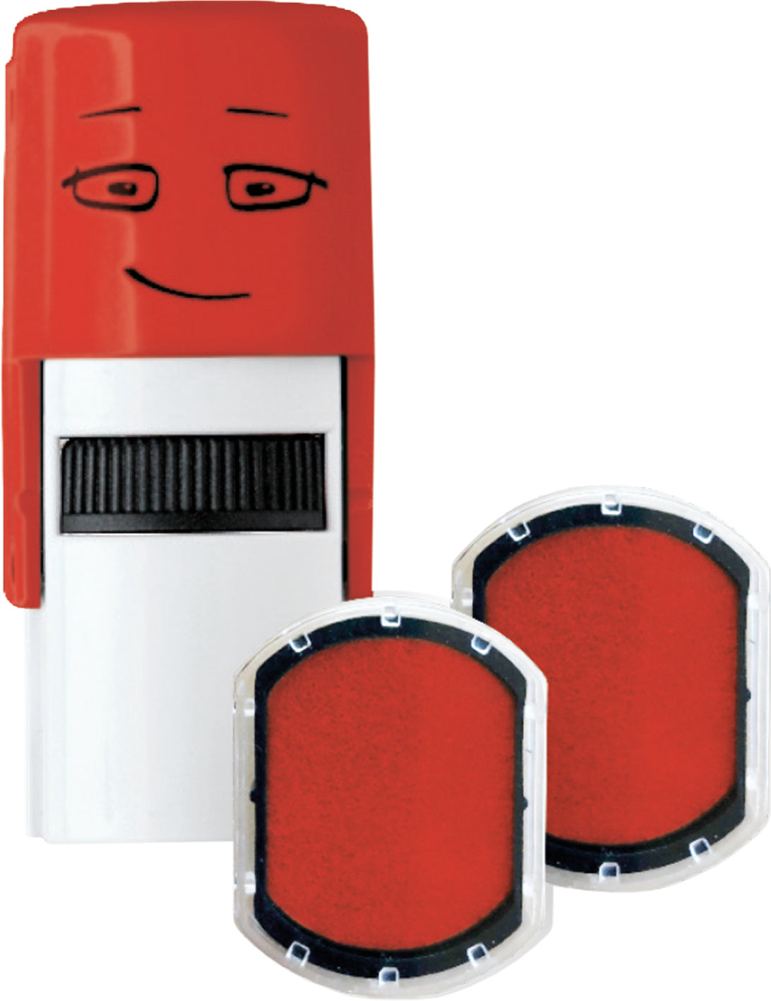 COLOP NIO School Ersatzkissen E/R 17 – 2er-Set – Brave Red