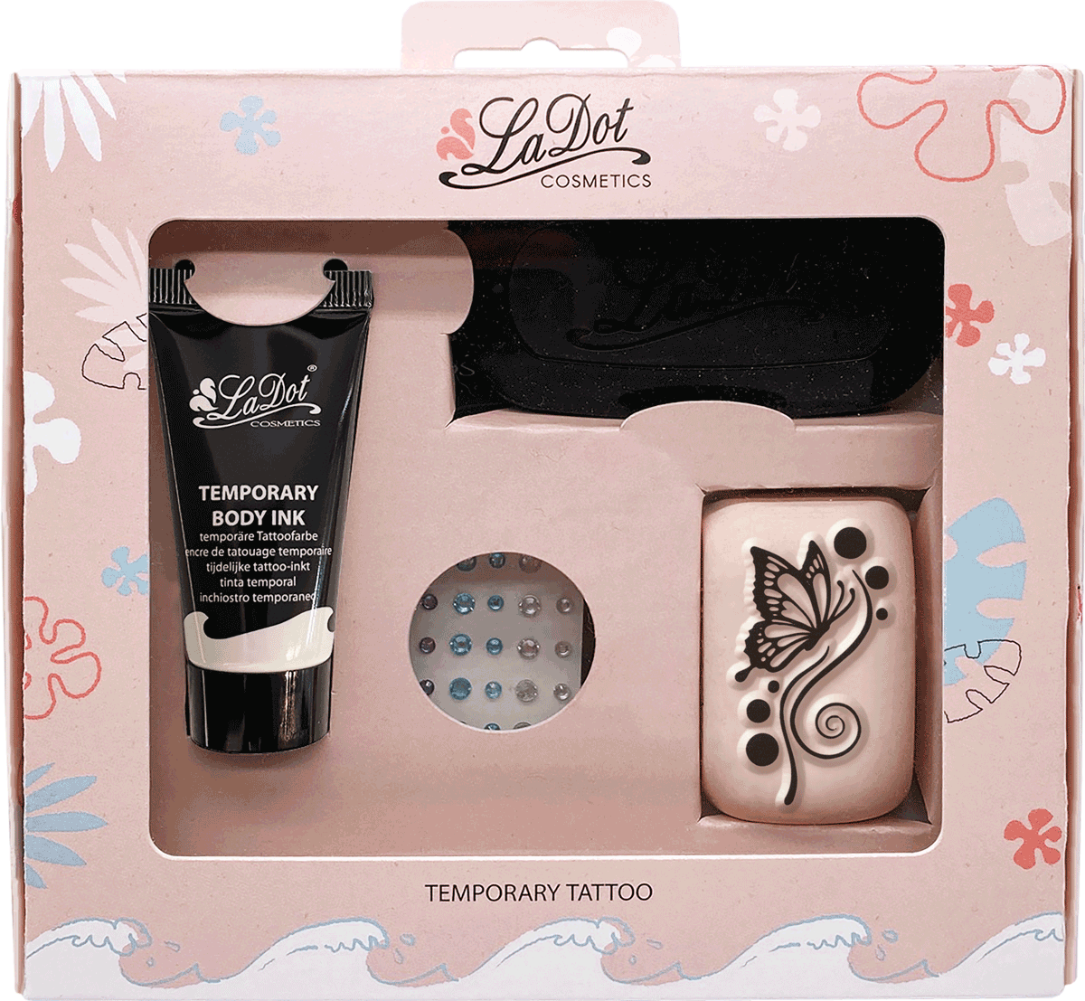 COLOP LaDot Tattoo-Set – Schmetterling – Standard