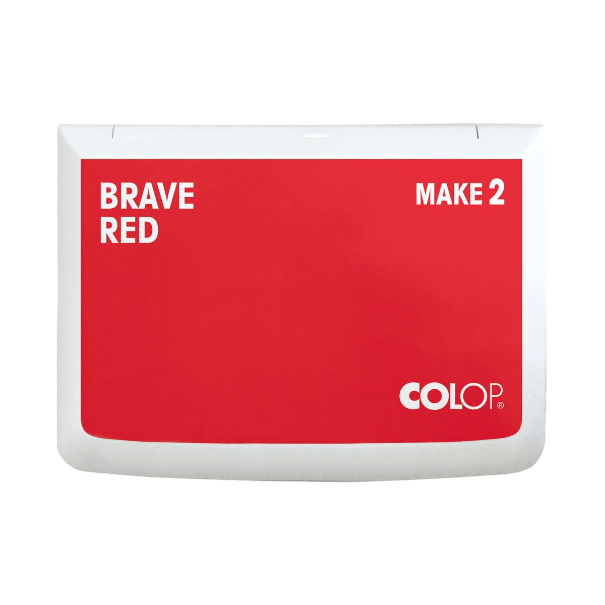 COLOP MAKE 2 – Kreativ-Stempelkissen 110 × 70 mm – Brave Red