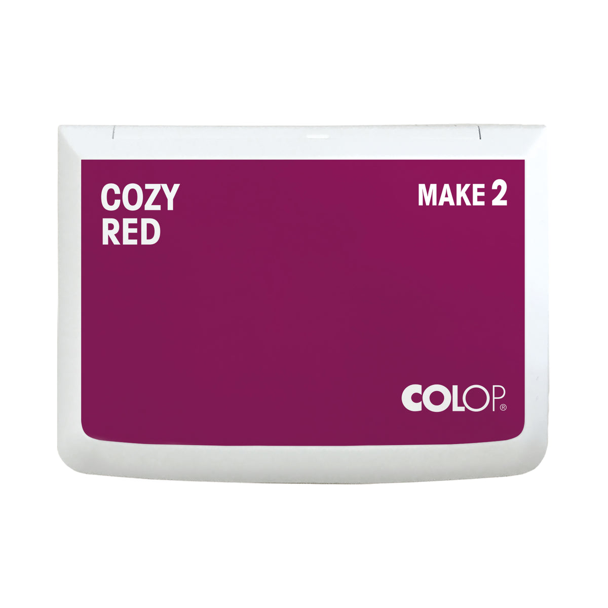 COLOP MAKE 2 – Kreativ-Stempelkissen 110 × 70 mm – Cozy Red