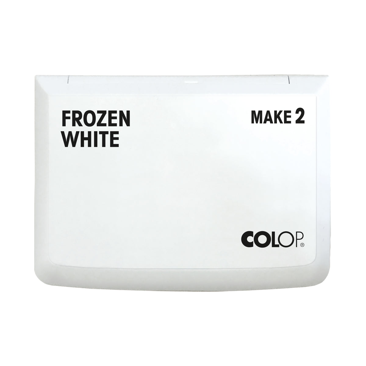 COLOP MAKE 2 – Kreativ-Stempelkissen 110 × 70 mm – Frozen White