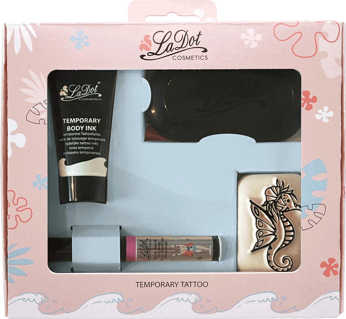 COLOP LaDot Tattoo-Set – Seepferdchen – Standard