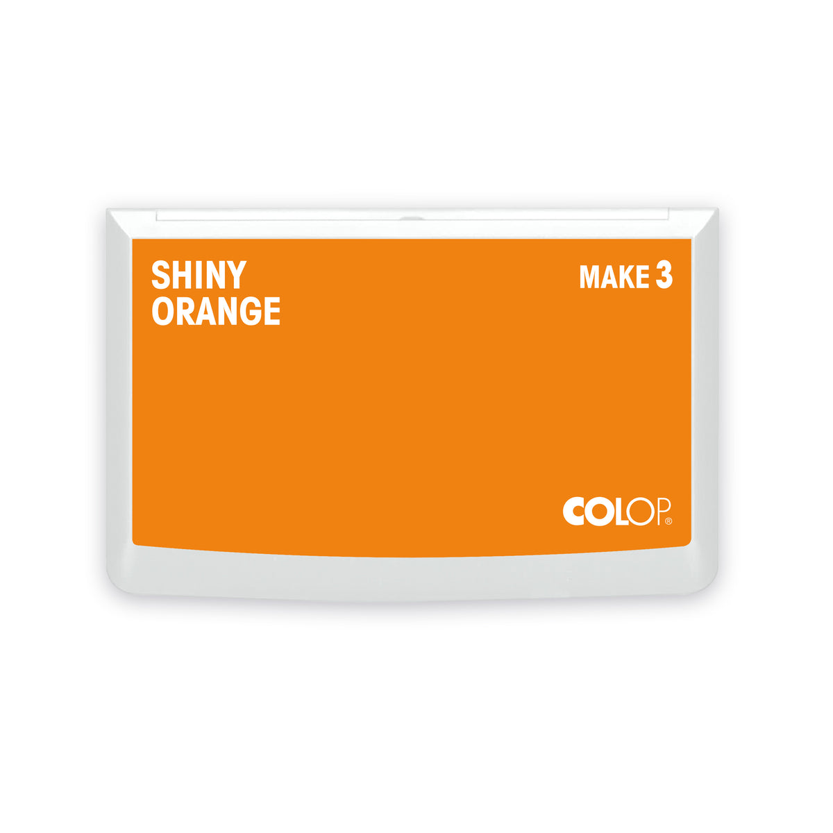 COLOP MAKE 3 – Kreativ-Stempelkissen 160 × 90 mm – Shiny Orange