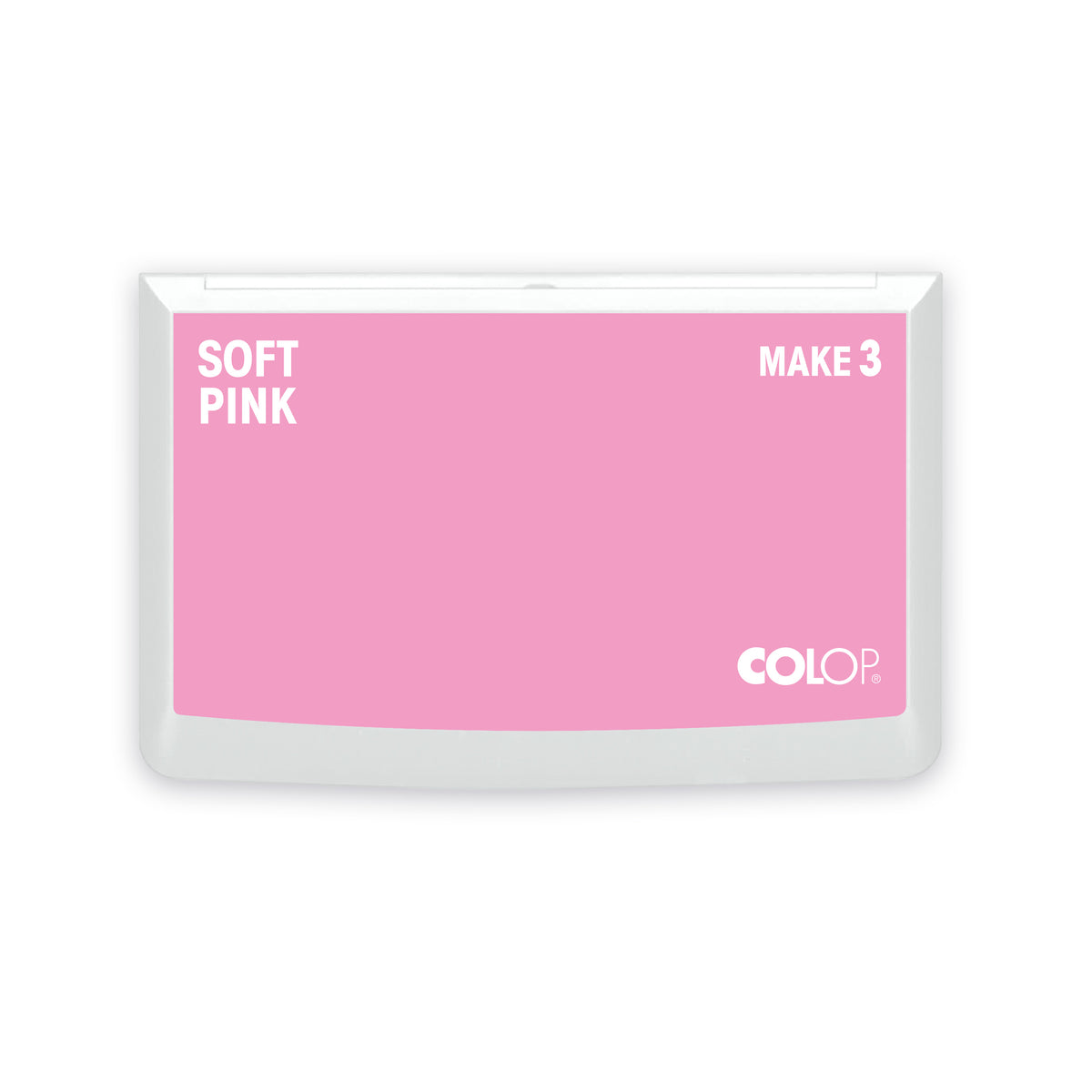 COLOP MAKE 3 – Kreativ-Stempelkissen 160 × 90 mm – Soft Pink