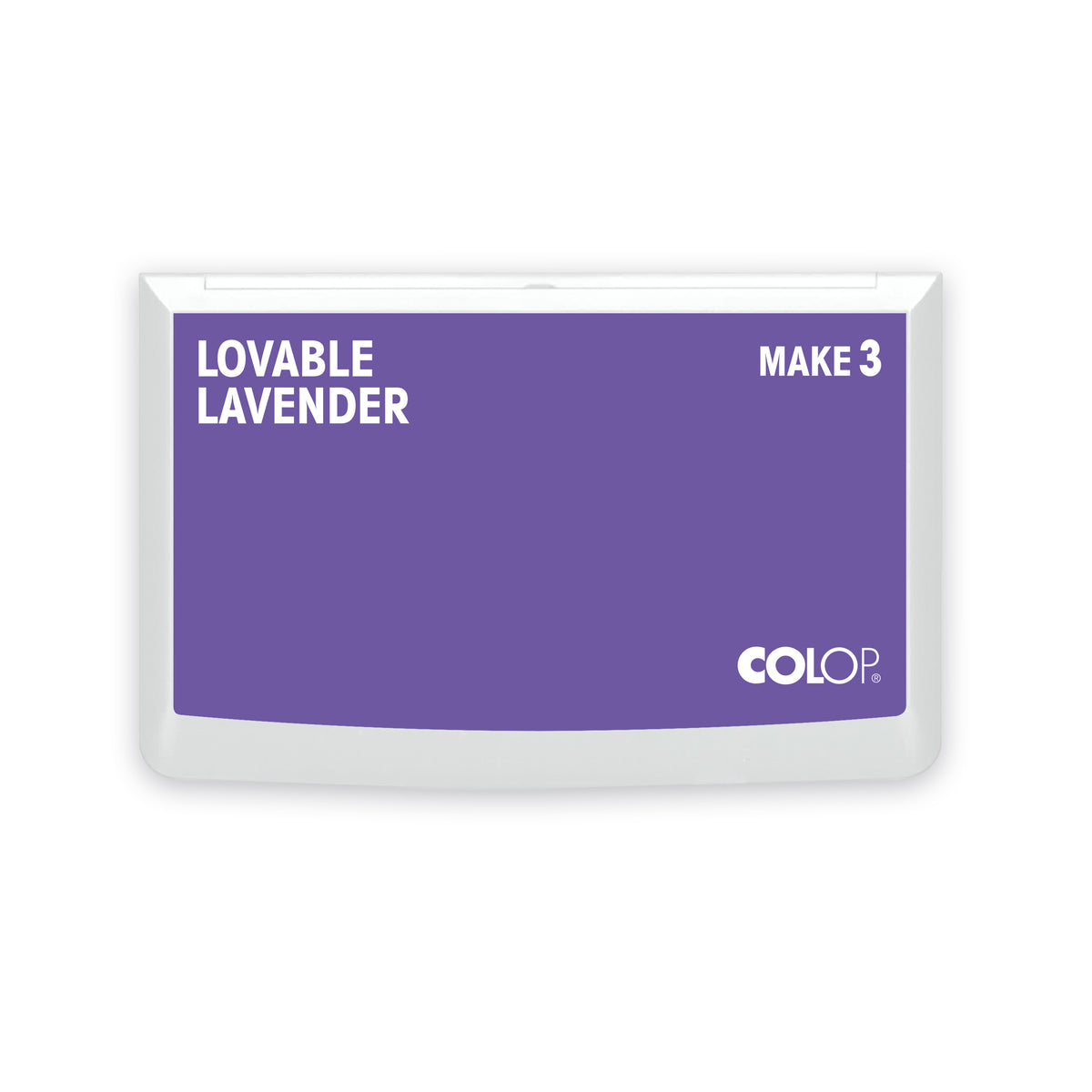 COLOP MAKE 3 – Kreativ-Stempelkissen 160 × 90 mm – Lovable Lavender