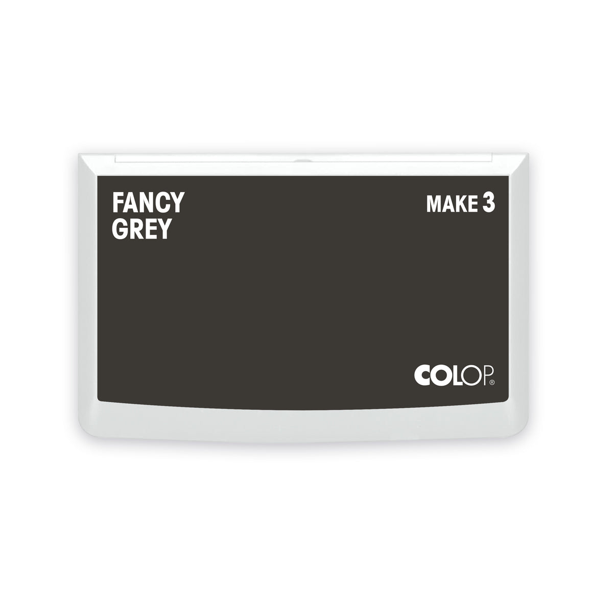 COLOP MAKE 3 – Kreativ-Stempelkissen 160 × 90 mm – Fancy Grey