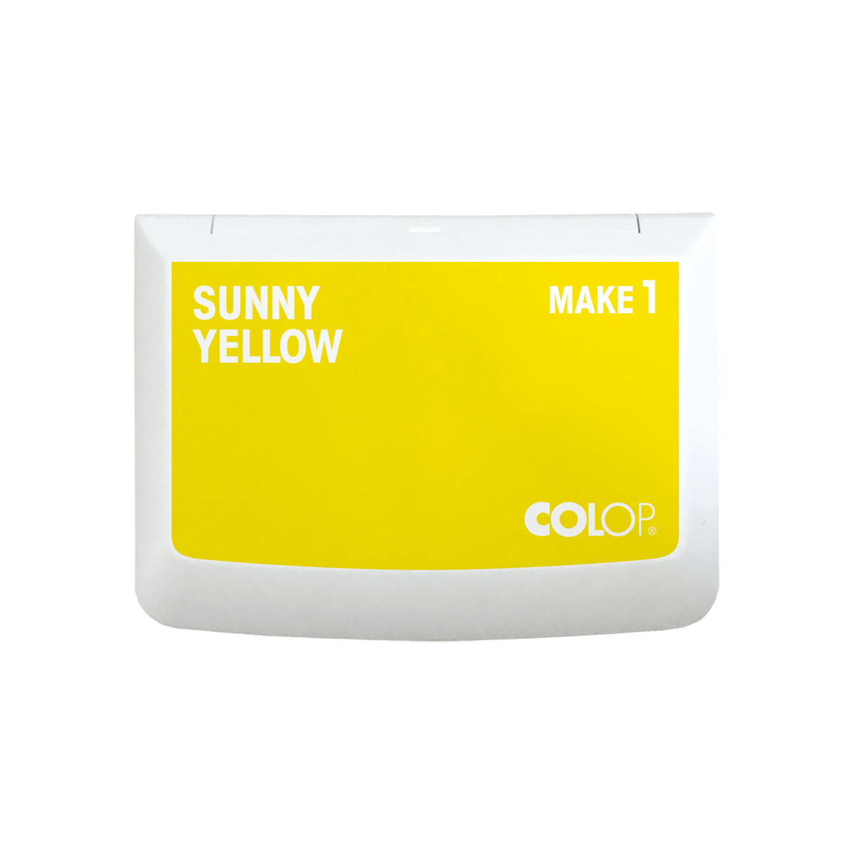 COLOP MAKE 1 – Kreativ-Stempelkissen 90 × 50 mm – Sunny Yellow