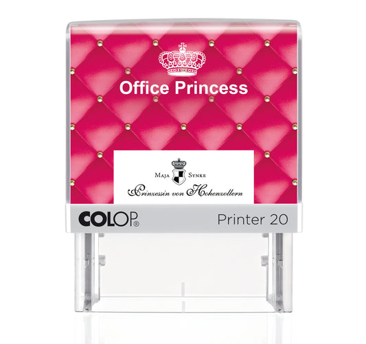 COLOP Printer 20 DIY – Bürostempelset Prinzessin Maja – Standard