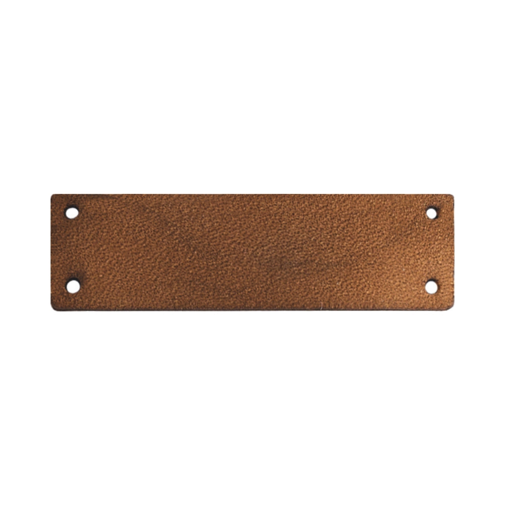 COLOP Craft LABELER – Einnähetiketten Naturleder – 5 Stück – Standard